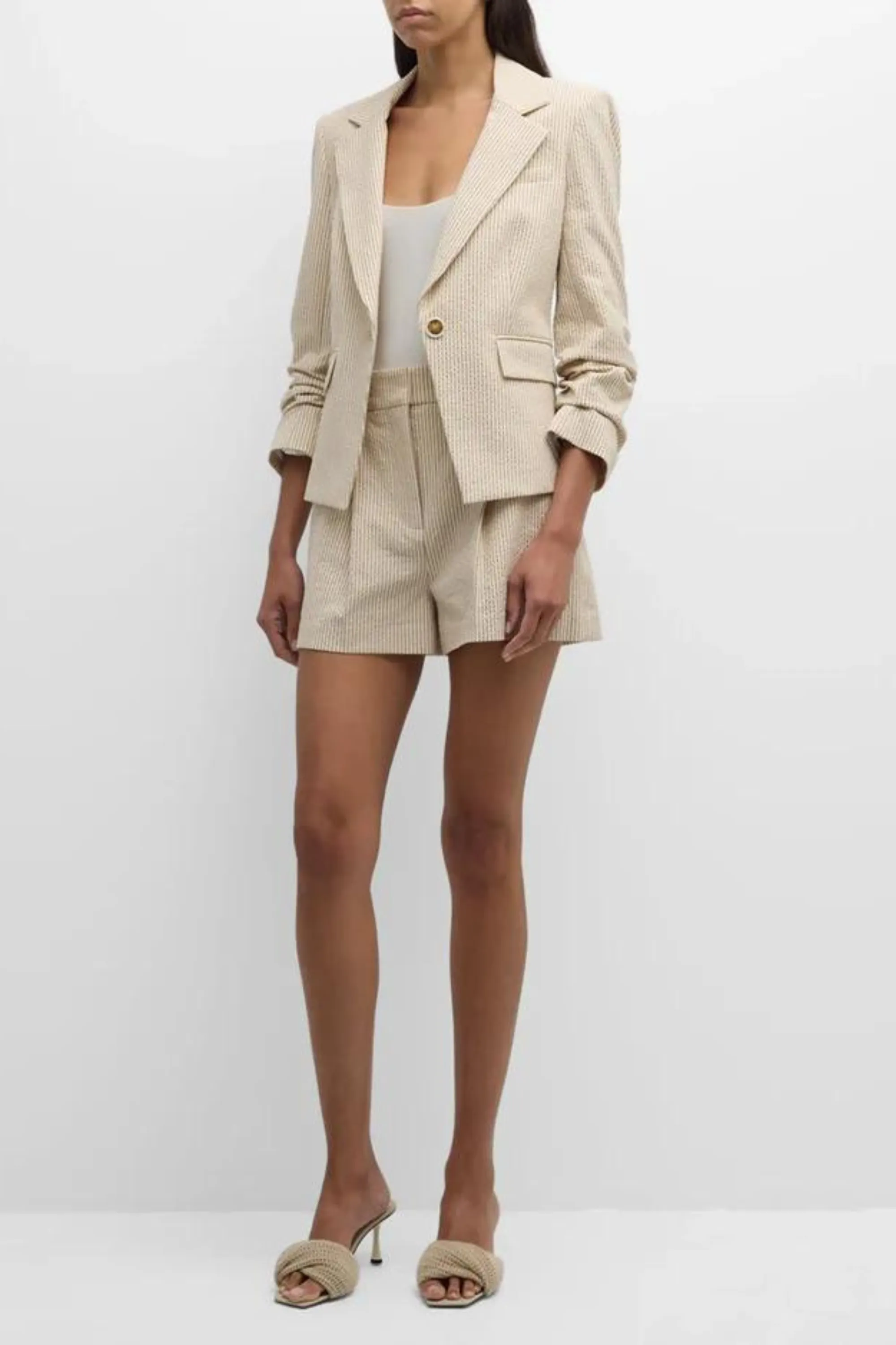 Veronica Beard Aaliyah Jacket Khaki